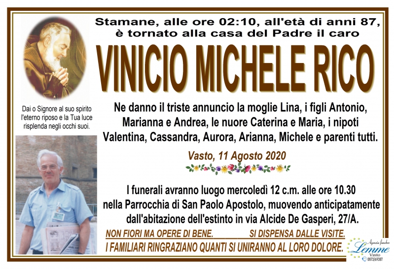 Vinicio Michele Rico Zonalocale